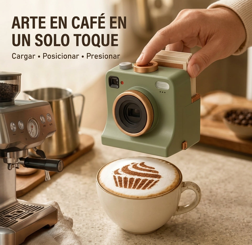 Arte para tu café en un toque